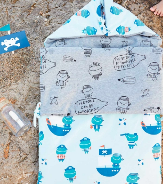 Stof: Frog pirates (R)