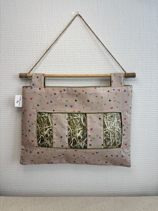 Sac à foin Albertha&#039;s &quot;Cœurs&quot;