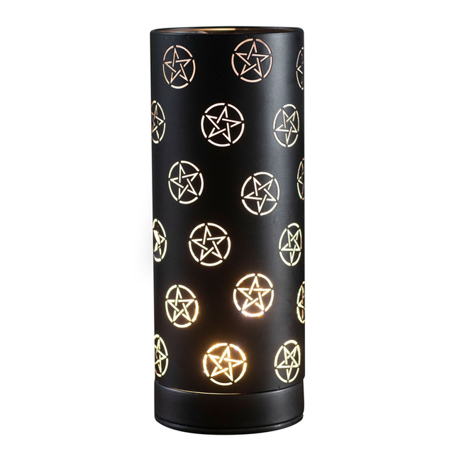 Black Pentagram Aroma Lamp Wax Warmer
