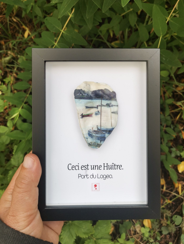 13x18 : Ceci est une huitre "Port du Logeo"