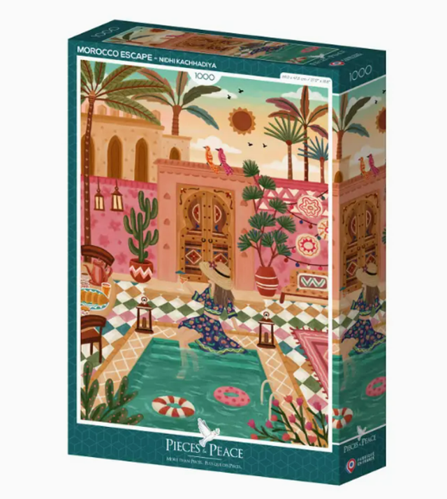 Puzzle 1000 Pièces - Escapade Marocaine