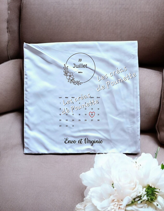 Housse de coussin à personnaliser