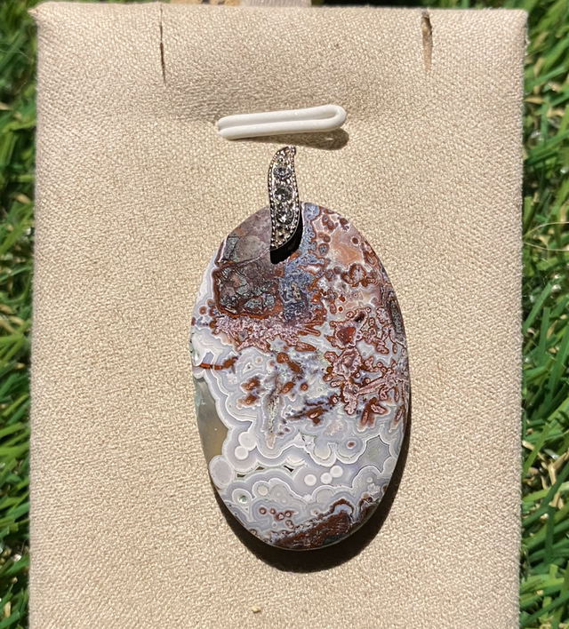 Pendentif Agate Crazy Lace