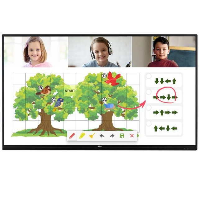LG MONITOR INTERATTIVO TOUCH LG TR3DJ-B 4K 65"-75"- 85"