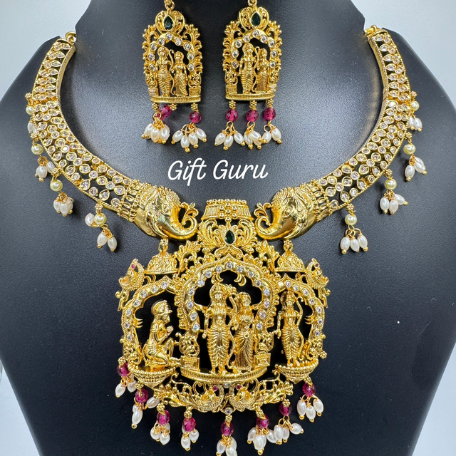Ram darbar temple jewellery 