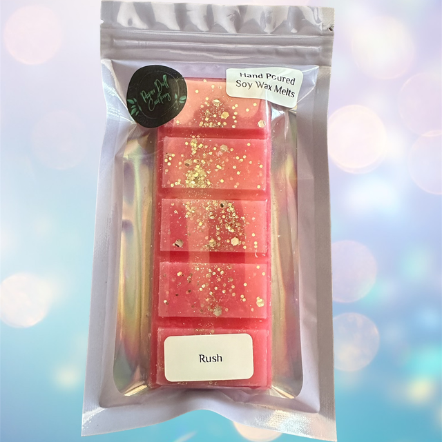 Soy Wax Melt Large Snap Bar - Rush