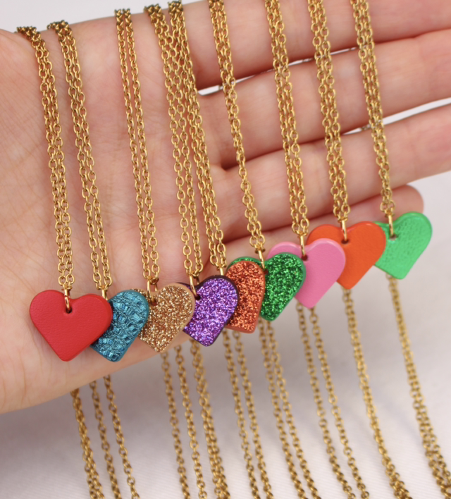 Pendentif Cara • couleurs mates