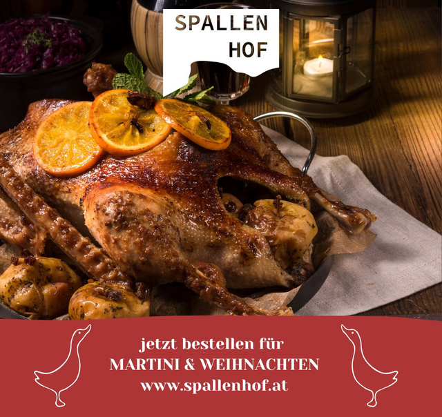 Weihnachtsgans für Lieferung 19.12. 