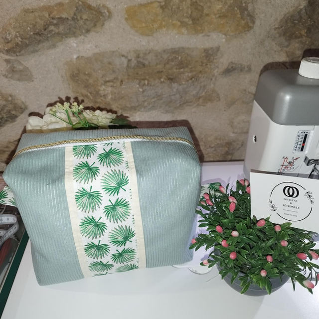 Trousse de toilette palmier 