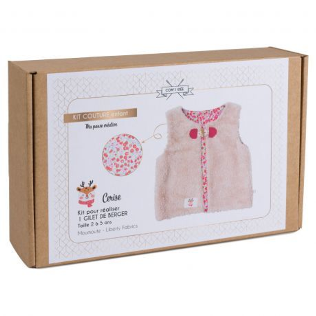 Cerise - Gilet Berger 2-5 ans