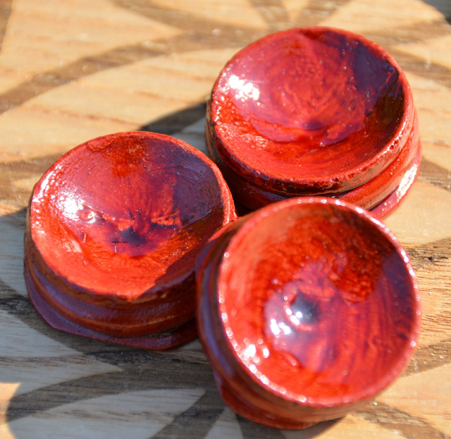 Support en bois pour sphères de pierres précieuses (vendu par 1)