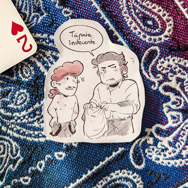 Sticker Tapate indecente