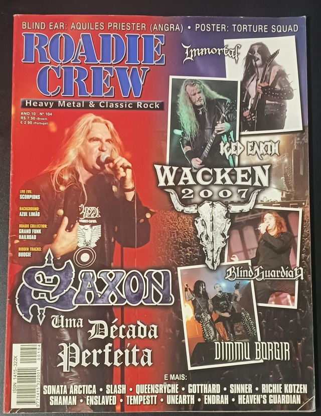 Roadie crew número  104