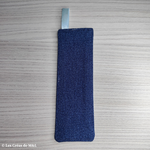 Marque-page Voitures Rétros & Jean Upcycling