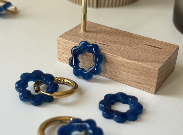 Pampilles hortensia saphir