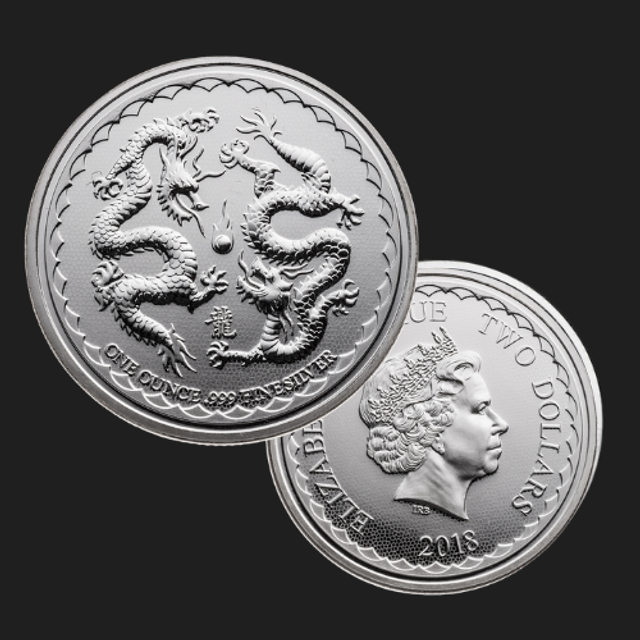 DRAGÓN DOBLE - Niue 2018