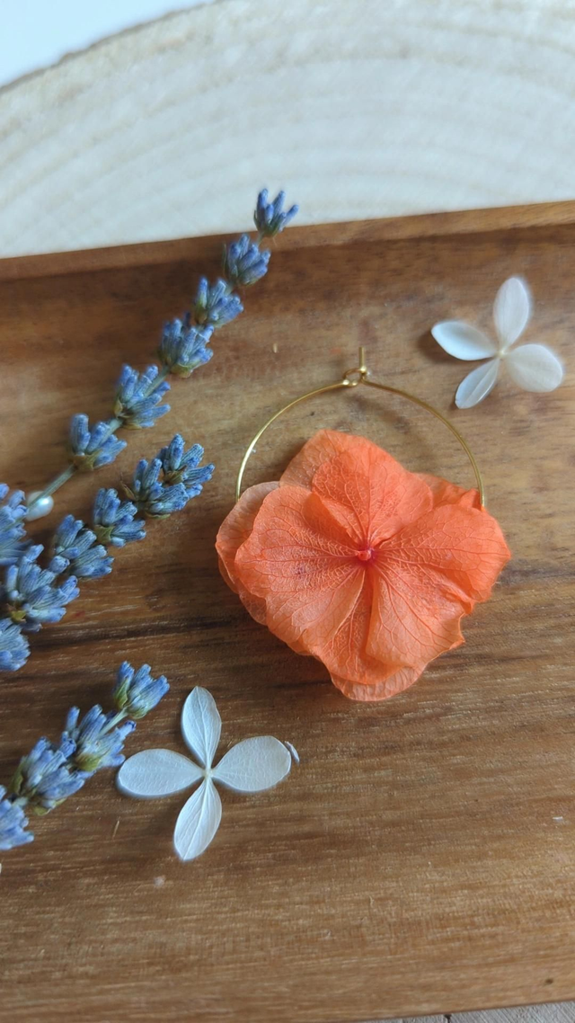 Boucles d'oreilles créoles - Floricolada
