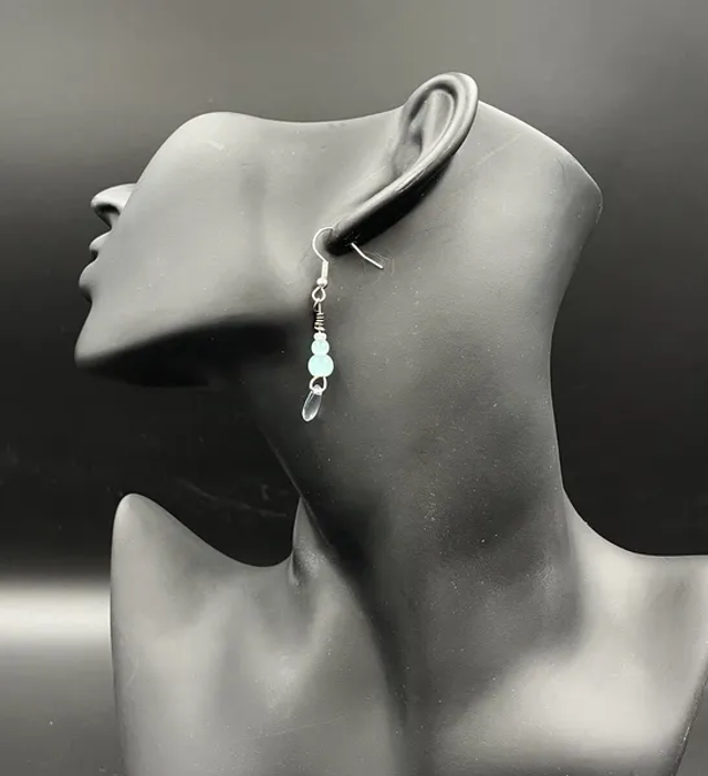 Boucles d&#039;oreilles Turquoise (10450)