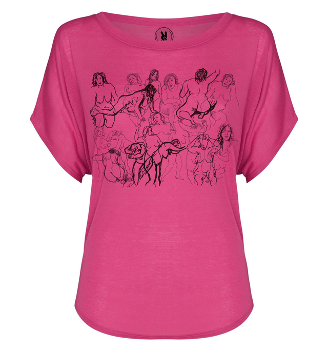 Camiseta Fem Vita Poses modelo