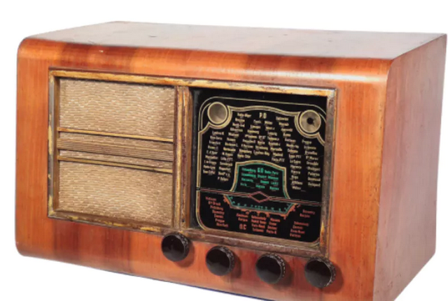 poste radio vintage