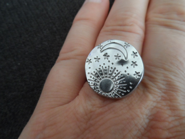 Bague Soleil &amp; Lune
