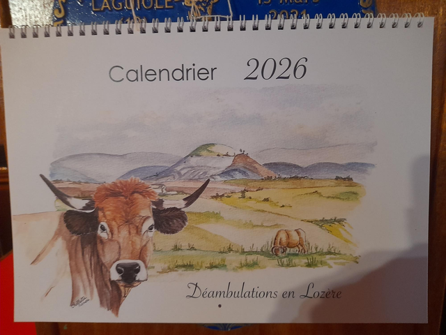 Calendrier 2026 en exclusivité 