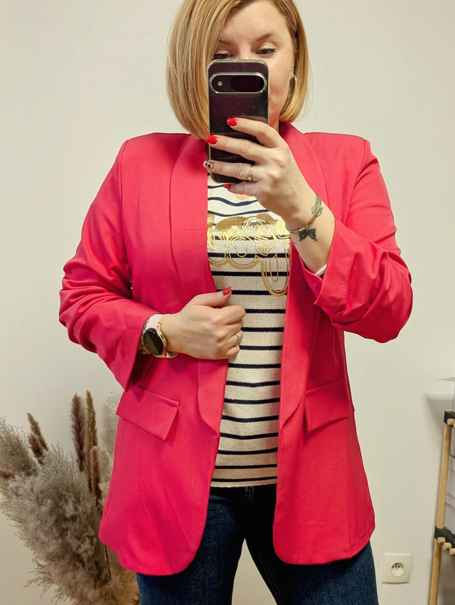 Blazer Elise fushia 