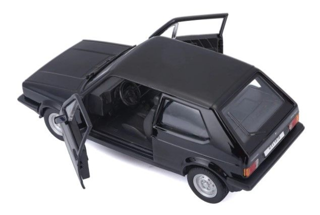 VW golf Mk1 GTI noir burago 21089BK 1/24