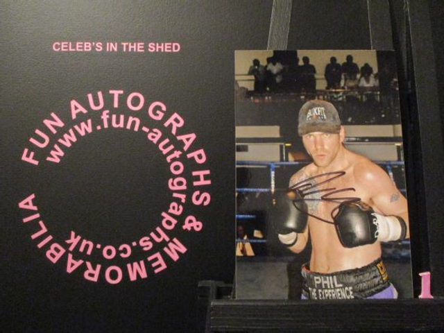 Phil 'The Experience' Gill Authentic Autographed 6x4 Photograph (B1)