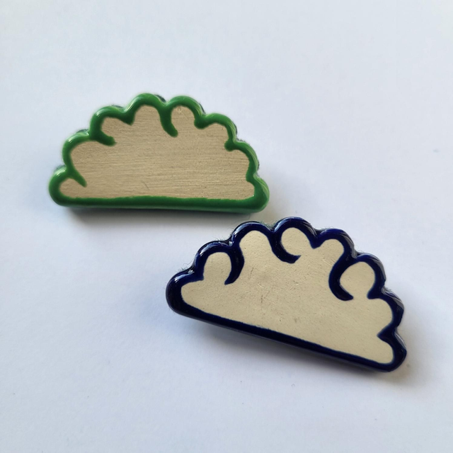 Cloud Brooch