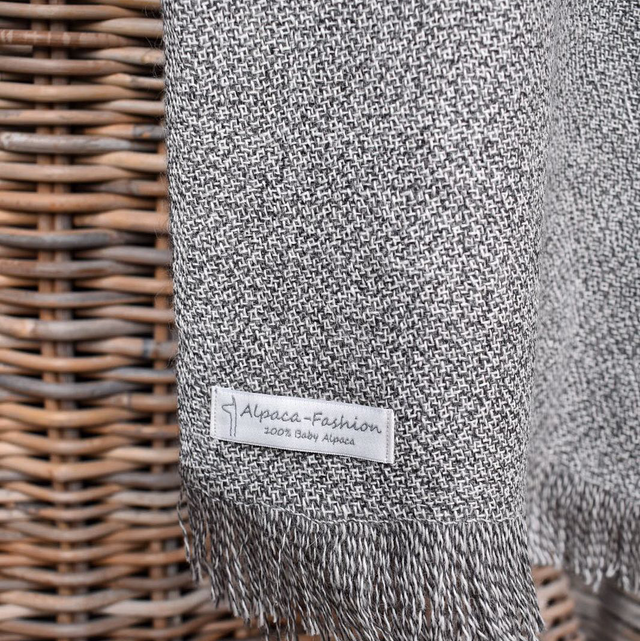 Herensjaal 100% baby alpaca