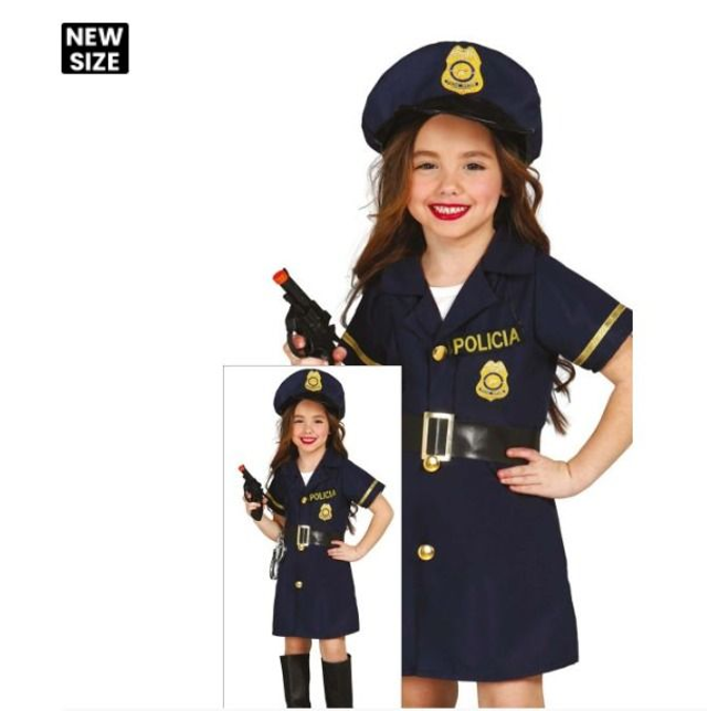 Carnevale ,   85701  POLIZIOTTA BAMBINA, 5-6 ANNI