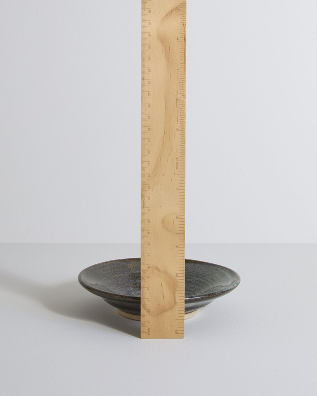 Small side plate in blue mist