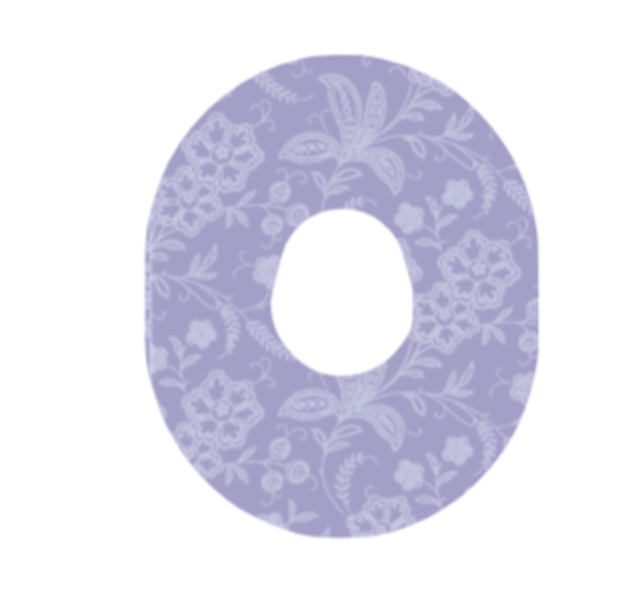 Gentle Lavender Over Patch G7