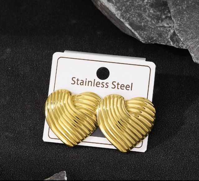 Boucle d&#039;oreille coeur