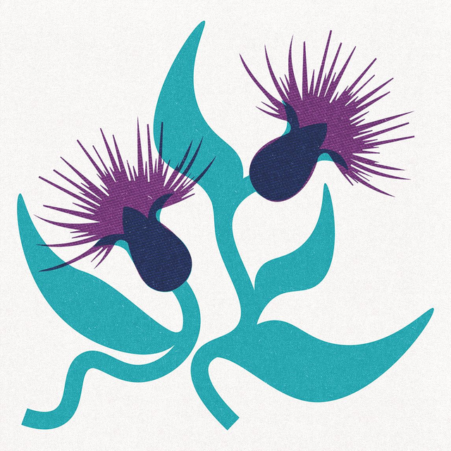 Thistle Do Nicely | Square Print
