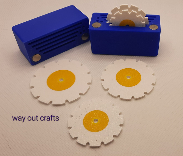 Set of 5 Yorkshire Button Templates with box