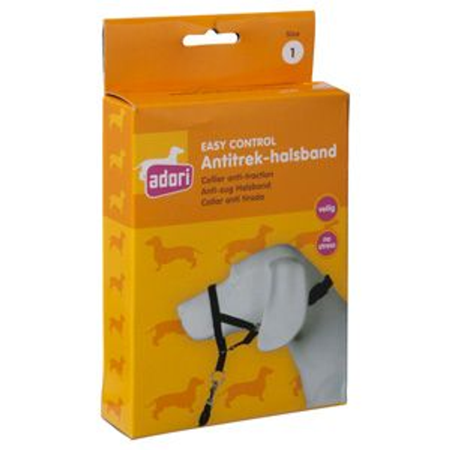 Adori nylon anti trek halsband maat 2