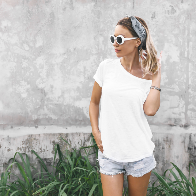 T-shirt Long en Jersey