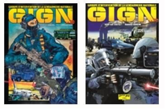 Posters GIGN BD 1 + GIGN BD 2