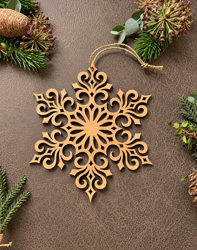 Weihnachtsstern „Schneeflocke“ – 17 cm