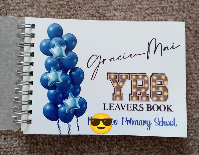 Year 6 Leaver's book
