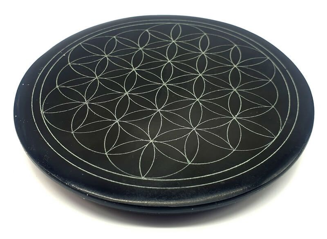 Plaque "FLEUR DE VIE" 10cm 