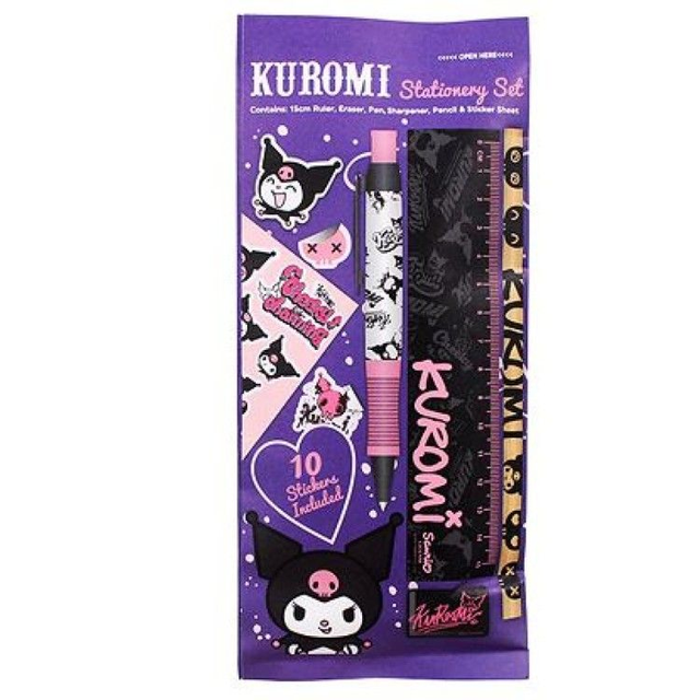 Hello Kitty: Kuromi Stationery Set