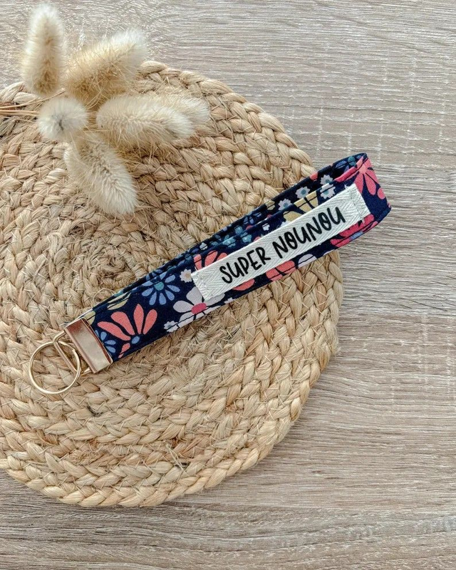 Porte-clés bracelet dragonne