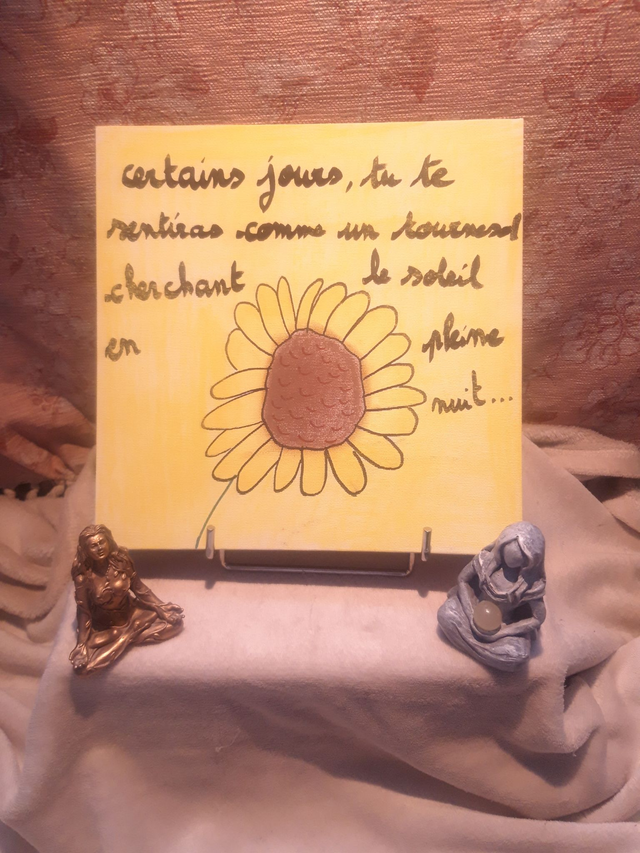 Toile "Tournesol"