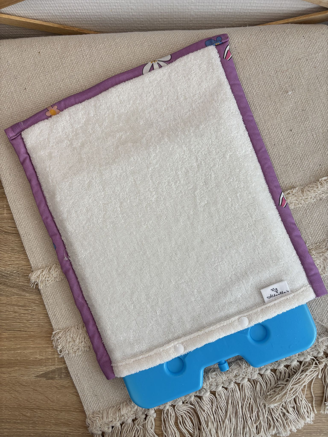 Tapis rafraîchissant Albertha's "Mauve lapin"