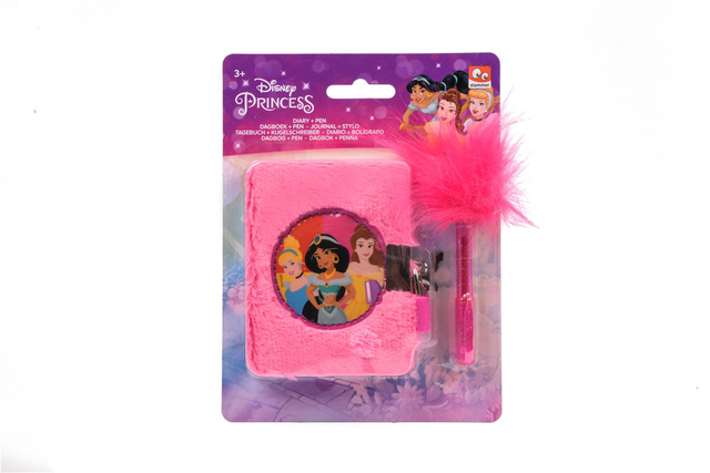 DISNEY PRINCESS MINI DIARY AND PEN SET