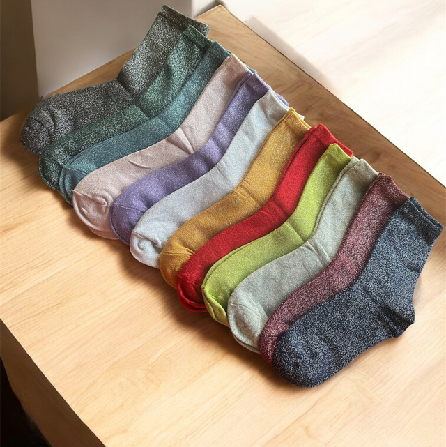 Chaussettes paillettes 