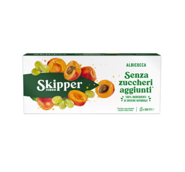 Skipper -Sárgabaracklé - Hozzáadott cukor nélkül 200ml x3